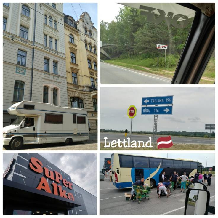 Collage Lettland